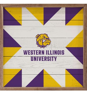 Quilt Mascot Western Illinois University